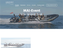 Tablet Screenshot of mai-event.com